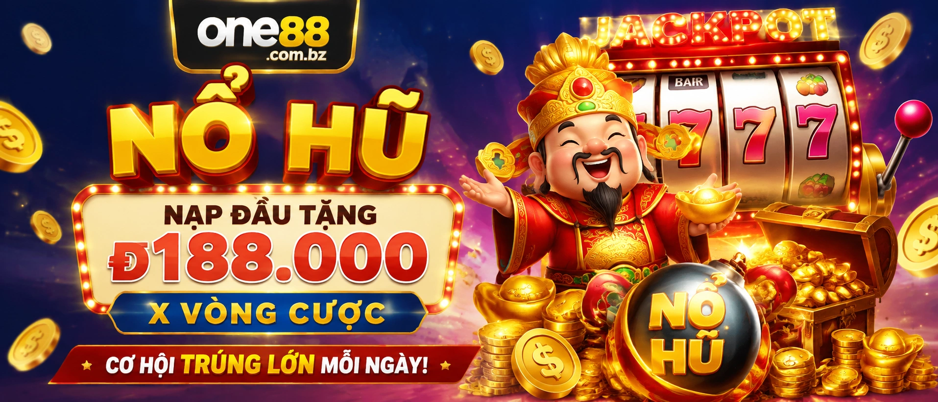 Minh họa game Nổ Hũ trên one88.com.bz