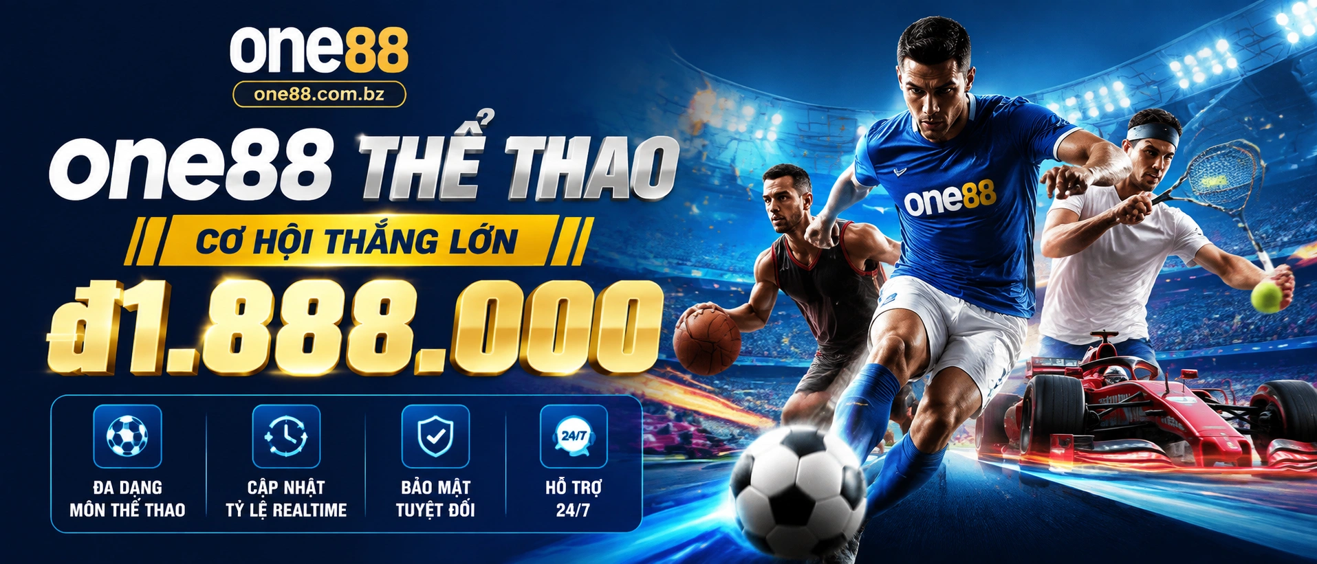 Ảnh thể thao one88.com.bz cho trải nghiệm mobile và theo dõi trận đấu